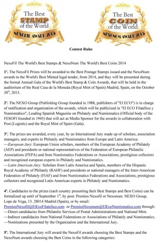 Premios NexoFil y NexoNum. 2015. Bases. Inglés. Página 1. Baja.jpg
