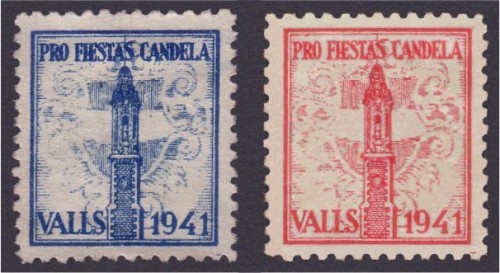 Valls 1941, Festes de la Candela.jpg