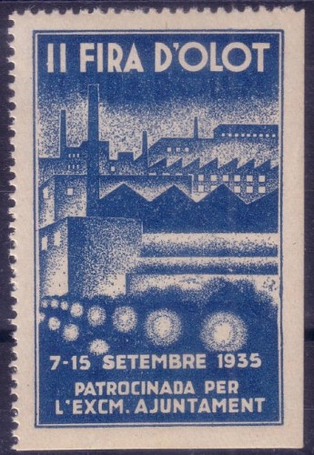 Feria Olot 1935 azul
