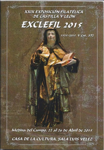 Medina del Campo. 2015-04-22 al 26. Exclefil 2015. Boletín. Portada. Baja.jpg