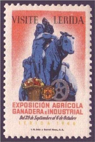Lleida 1946, Exposición Agricola y Ganadera.jpg
