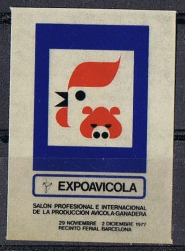 BARCELONA expo avícola 1977