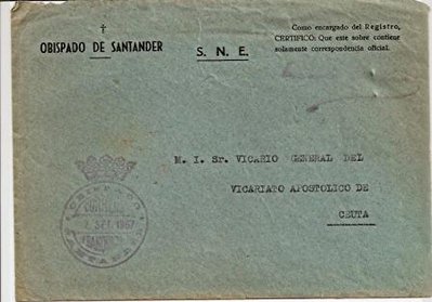 OBISPADO DE SANTANDER 1967