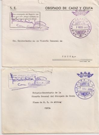 OBISPADO DE CADIZ Y CEUTA 1983<br />OBISPADO DE CADIZ 1984