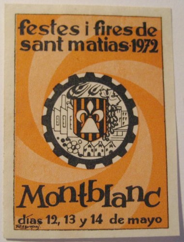 Montblanc 1972, Festes de San Matias.jpg
