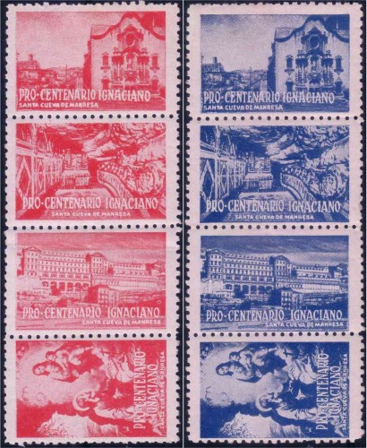 Manresa Pro Centenario Ignaciano, tiras roja y azul.jpg
