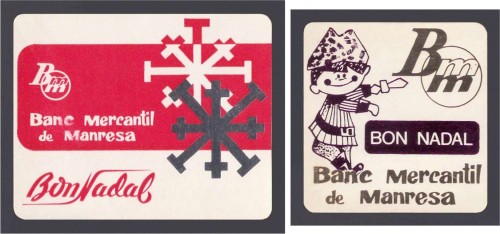 Manresa, Banc Mercantil_Bon Nadal.jpg