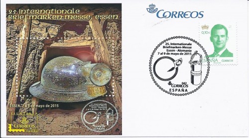 Essen. 2015-05-07 a 09. 25. Internationale Briefmarken-Messe. Documento completo. Baja.jpg