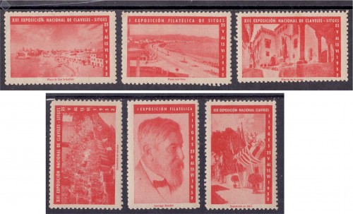 Sitges 1952, I Expo. Filatelica (rojo).jpg