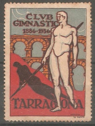 TARRAGONA, gimnastico atletismo 1936