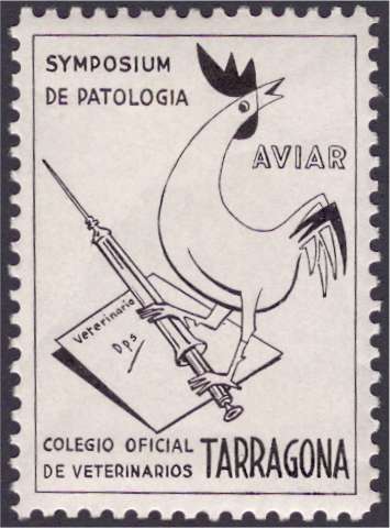Tarragona 1961, Symposium de Patología Aviar.jpg