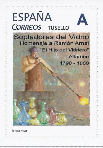Alfamen. 2015-04-09 al 12. Exfilcoar 2015. Sello personalizado. Soplador de vidrio. Baja.jpg
