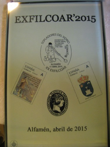 Alfamen. 2015-04-09 al 12. Exfilcoar 2015. Placa recuerdo para Ayuntamiento. Baja.jpg