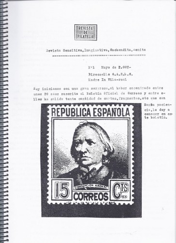 X01. Revista Sensitiva, Imaginativa, Cachondita, Bonita. Nº 1. Mayo de 2007. Baja.jpg