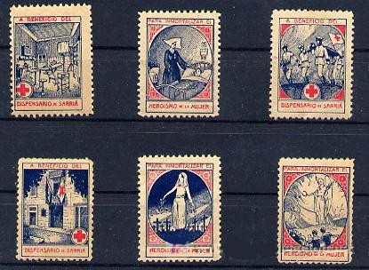 SARRIA, Dispensario, parecen ser de los años 20