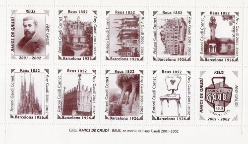 REUS 2002. Homenaje a Gaudi