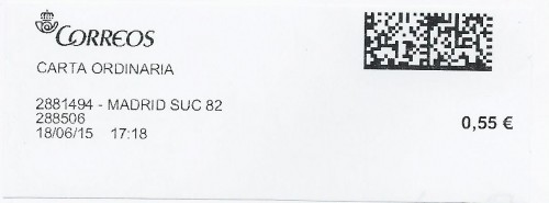 Etiqueta térmica digital. 2881494 - Madrid Suc 82. 288506. Carta ordinaria. 0,55. 3,7x9,9. 2015-06-18. 17.18.jpg