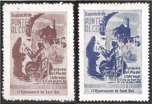 San Boi 1936, Exposicio de Puntes al Coixi.jpg