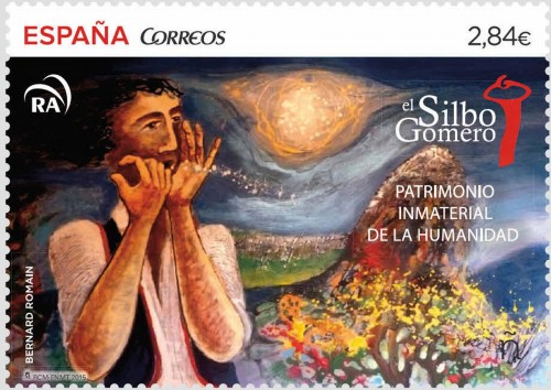 2015-07-28. Patrimonio Inmaterial de la Humanidad. Silbo Gomero. Boceto. Baja.jpg