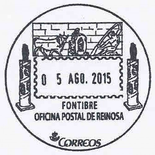 Matasellos turístico. Reinosa. Fontibre. 2015-08-05. Baja.jpg
