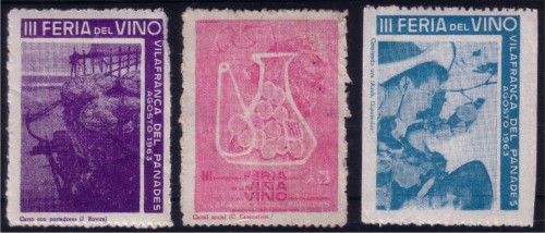 Vilafranca 1963, Feria del Vino, viñetas.jpg