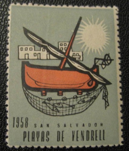 Vendrell, Playas San salvador 1958