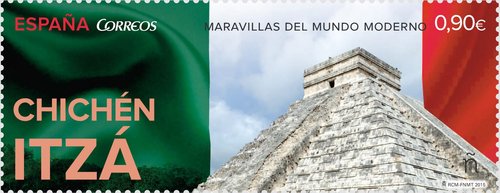 2015-09-30. Maravillas del Mundo Moderno. Chichén Itzá. Boceto. Baja.jpg