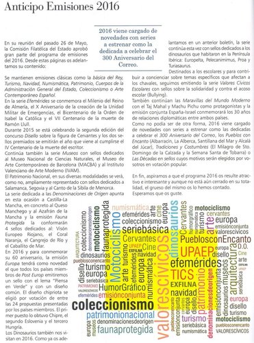 Anticipo Emisiones 2016. Boletín Sellos y Mucho Más. Número 41, septiembre 2015-3. Página 08. Baja.jpg