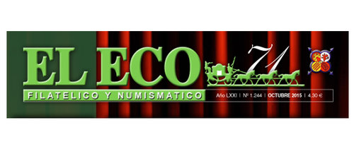 2015-09-28. Imagen de la cabecera de El Eco Filatélico y Numismático.jpg