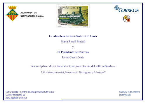 2015-10-09. Efemérides 2015. 150 Aniversario del Ferrocarril Tarragona–Martorell. Presentación. 09-10-2015.jpg
