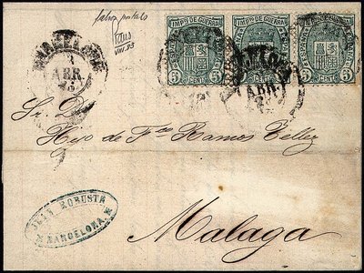 Tira IC 1875/76 en carta