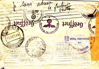 ElgoibarBeaucourt(Reverso)Llegada1940yreexpedida1945finIIGM.jpg