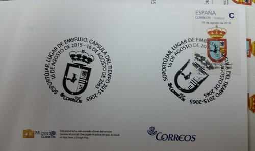 Sello personalizado. Soportújar. 2015-08-16. 1. Tarjeta postal matasellada.jpg