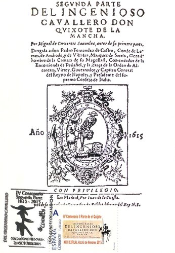 Alcalá de Henares. 2015-10-21 al 25. XXIII EXFILAL. Tarjeta postal. Reverso. Baja.jpg