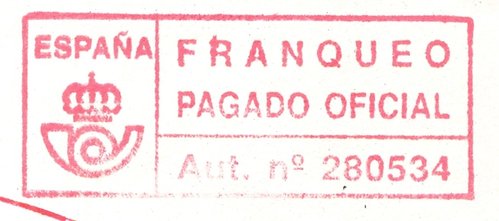 Franqueo Pagado Oficial. 280534. 2015-11-17. Sobre. Anverso. Detalle. Baja.jpg