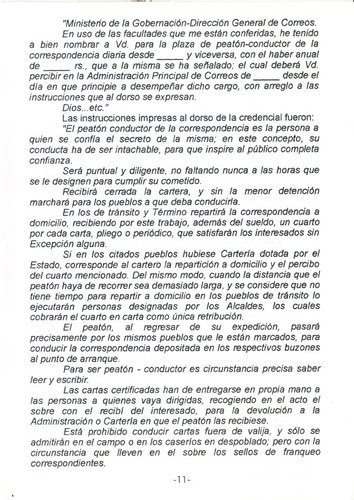 La Gaceta Filatélica del Centro. Número 27. Febrero 1995. Página 11. Notas sobre los carteros de enlace. 2.jpg