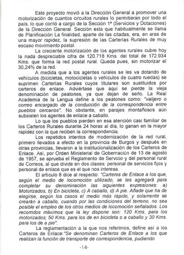 La Gaceta Filatélica del Centro. Número 27. Febrero 1995. Página 14. Notas sobre los carteros de enlace. 5.jpg