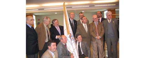 Antonio Benet. Unas bodas de oro con sabor a filatelia. 1. Homenaje en la Juvenia de Tordera 2005.jpg