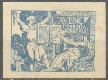 L'AVENÇ  imprenta