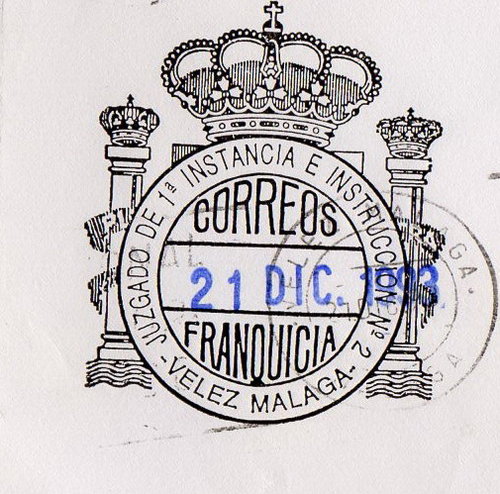 FRAN JUS Malaga VELEZ MALAGA Juzgado de 1 Instancia n 2 1993.jpg