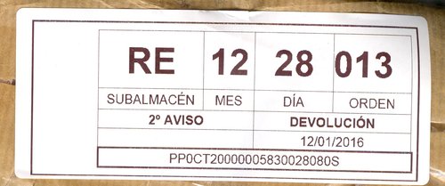 Etiqueta auxiliar. Almacenamiento. Rectangular blanca. 2015-12-28.jpg
