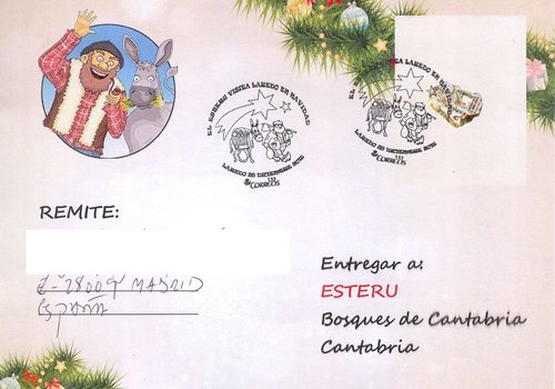 2015-12-28. Laredo. El Esteru visita Laredo en Navidad. Soporte. Anverso. Baja.jpg