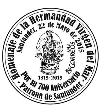 matasellos conmemorativo 22 mayo 2015
