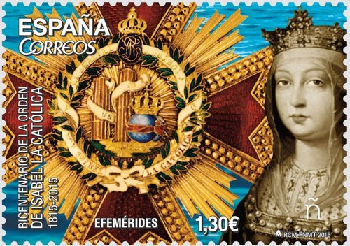2016-01-12. Efemerides. Bicentenario Orden de Isabel la Catolica. Baja.jpg