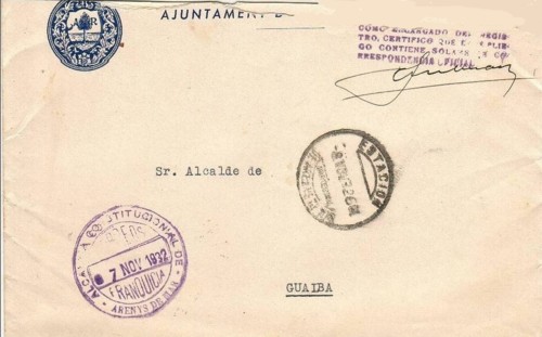 ARENYS de Mar (Barcelona) 1932