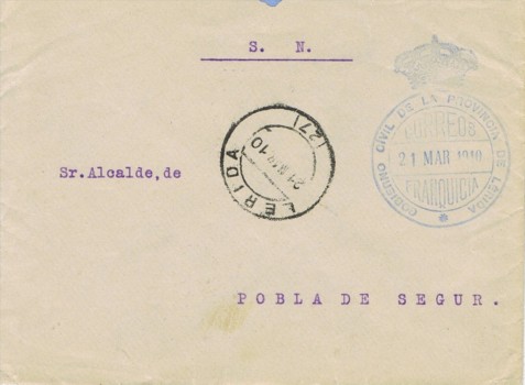 LERIDA Gobierno Civil 1910