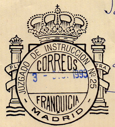 FRAN JUS Madrid  MADRID Juzgado de Instruccion N 25 1993 F.jpg
