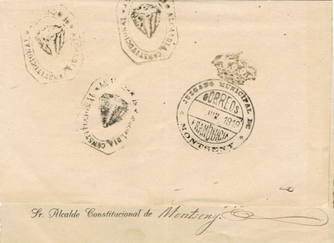 MONTSENY (Barcelona) juzgado 1919