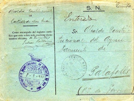 CASTRILLO de DON JUAN (palencia) 1928