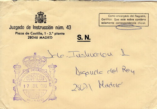 FRAN JUS Madrid  MADRID Juzgado de Instruccion N 43 1993 r.jpg